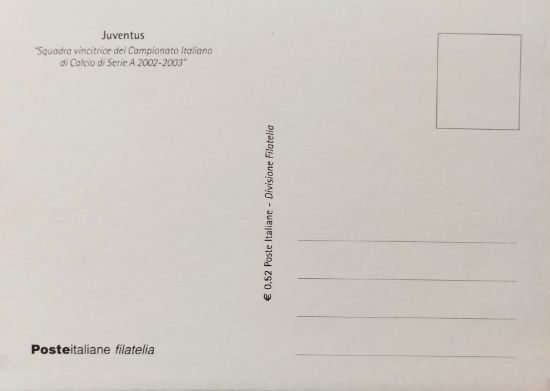 Zadní strana pohlednice s podpisem Pavla Nedvěda