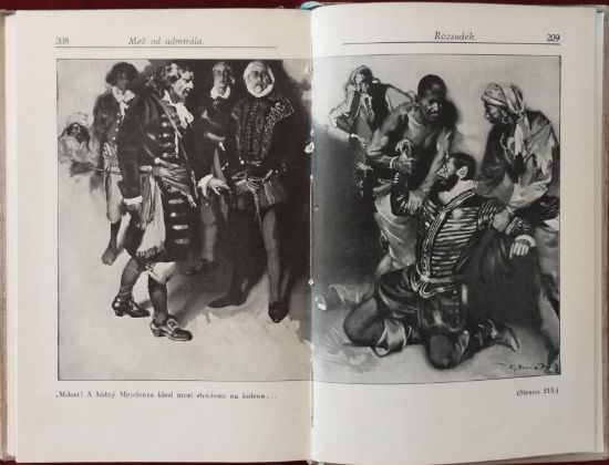 Kniha Meč od admirála, od autora Merrit P. Allena