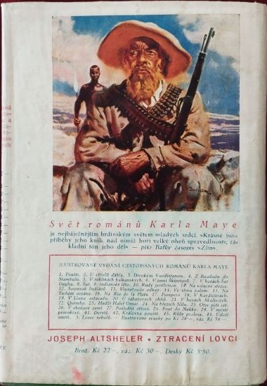 Román Ztracení lovci (Vaditaka v zemi Siouxů) od Josepha Altshelera