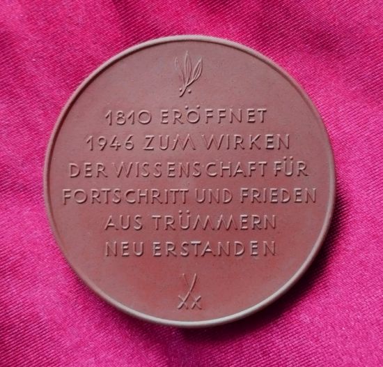 Pamětní medaile Humboldtovy univerzity v Berlíně