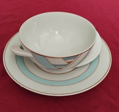  Porcelánová sada - šálek a podšálek z řady Rosenthal Studio-Linie.