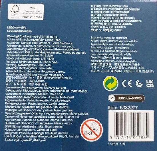 LEGO® VIDIYO™ Alien DJ BeatBox (43104), sada pro tvorbu hudebních videoklipů.