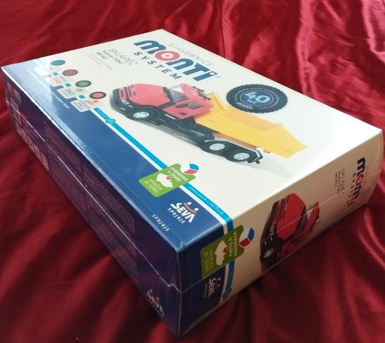 Model nákladního automobilu Monti System MS 62.1 Scania T124C v měřítku 1:48