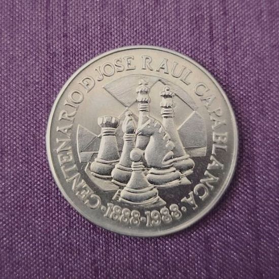 Kubánská 1 peso, rok 1988