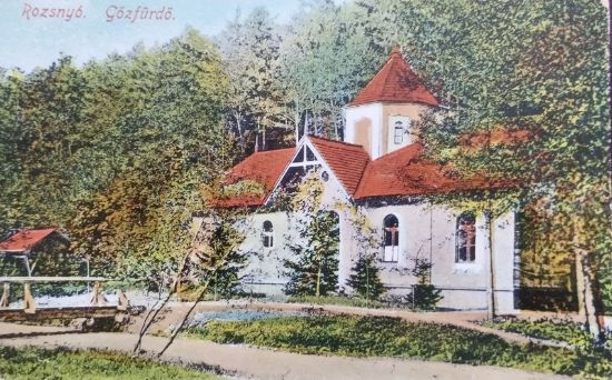 Pohlednice Rozsnyó Gőzfürdő (Rožňava) - malý formát