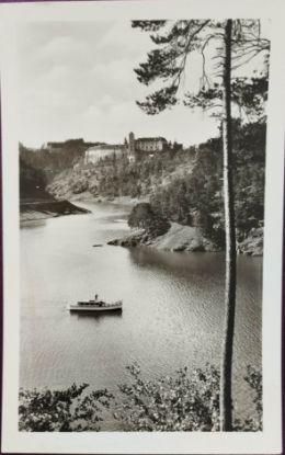Pohlednice Hrad Bítov nad Vranovskou přehradou - malý formát