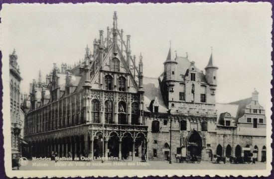 Pohlednice Brusel - malý formát